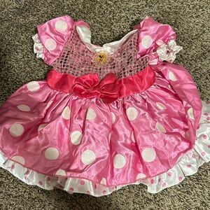 Little Girls Mini Mouse Dress